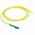 Commscope Fiber Optic Pigtail, Simplex, Singlemode, Lc/Apc To Stub, Yellow, 2 M CC0872-000